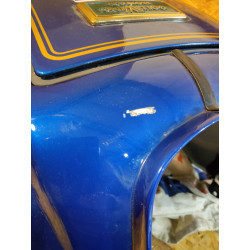 Faux réservoir bleu goldwing GL1100 1980 neuf avec défaut 83100463000ZB 83100-463-000ZB
