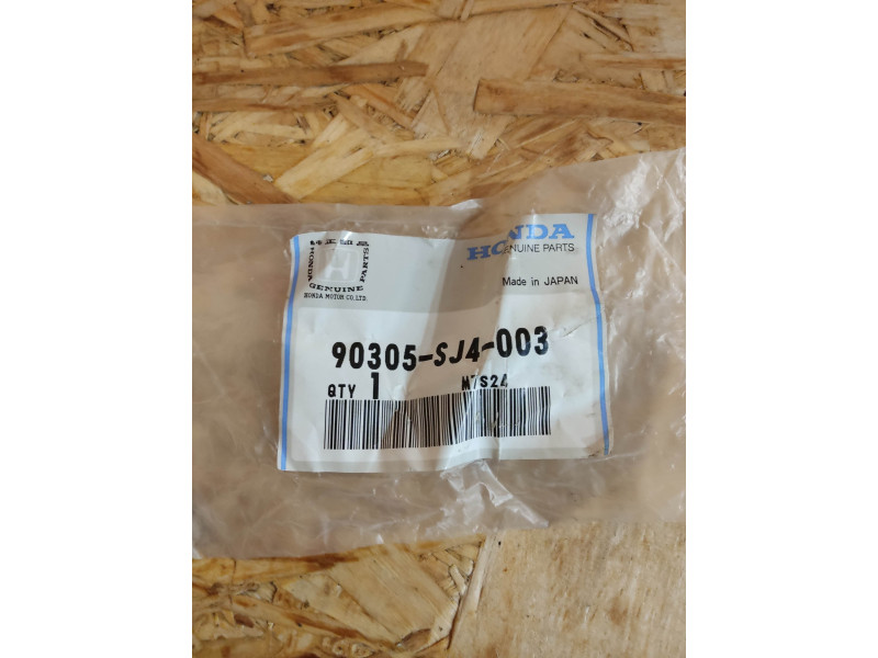 Écrou borgne embase noir Honda 90305-SJ4-003 | Fixation moto