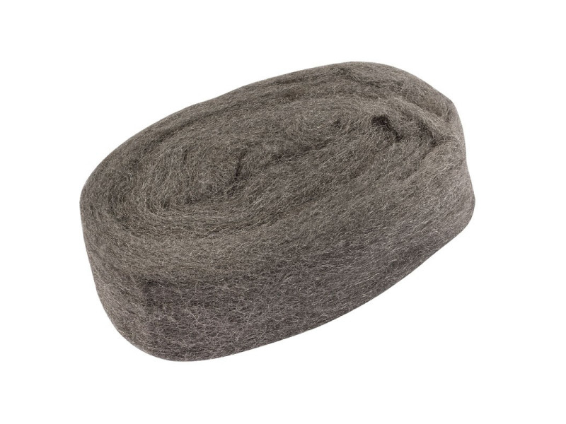 Laine d'acier grain très fin