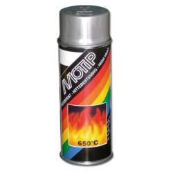 Peinture haute température MOTIP Gris  Argent 400ml 891411