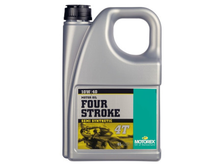 Bidon d'HUILE 10w40 semi-synthèse MOTOREX ( Synthetic Blend) 4l