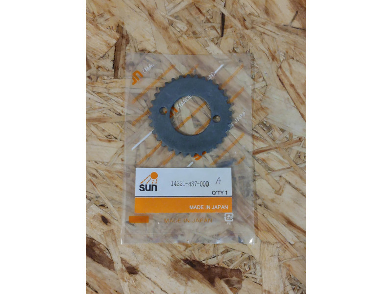Pignon arbre à cames 32 dents ADAPTABLE  XL125S, SL125, CB125S, XL125 14321437000 A