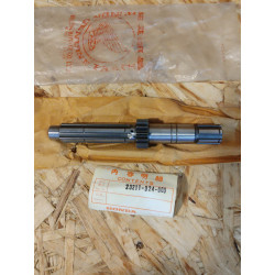 Arbre de sortie boite  pour CB125S, CB100, 14 dents 23211324000 23211-324-000