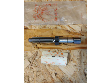 Arbre de sortie boite  pour CB125S, CB100, 14 dents 23211324000 23211-324-000