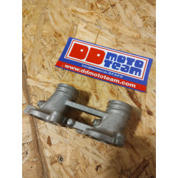 Support alu pipes admission gauche Honda CB500 CB550 - Réf 12241323000