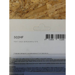 jeu de plaquettes de Frein cb750 K0-K6 S.B.S 06455-341-013