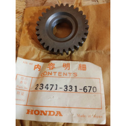 Pignon 3ème vitesse arbre sortie boîte Honda SL125 XL125