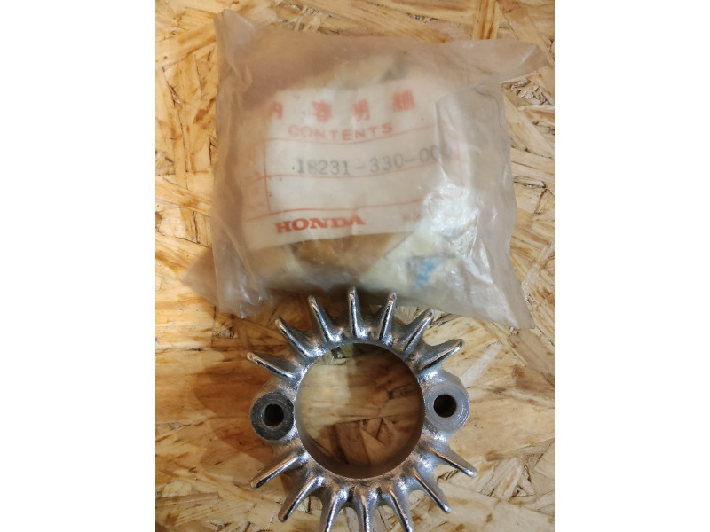 Collerette Échappement Chromée Honda CB125S SL125 - 18231-330-000