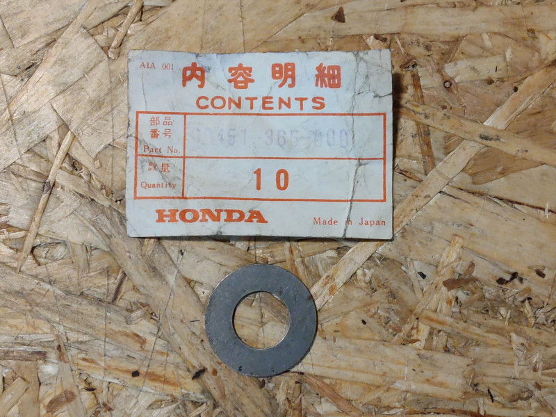 Rondelle de Butée D15mm Honda - Réf. 90451365000
