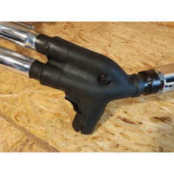 pot échappement 2 en 1 gauche CBX650 E 1983 18400ME5610 18400-ME5-610