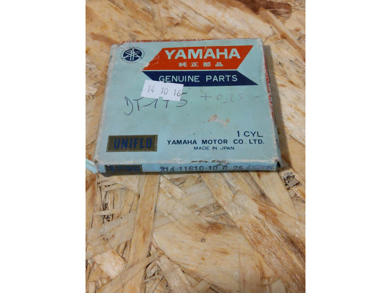 KIT SEGMENTS COTE 0.25 POUR YAMAHA AT2/AT3 CODE 314-11610-10