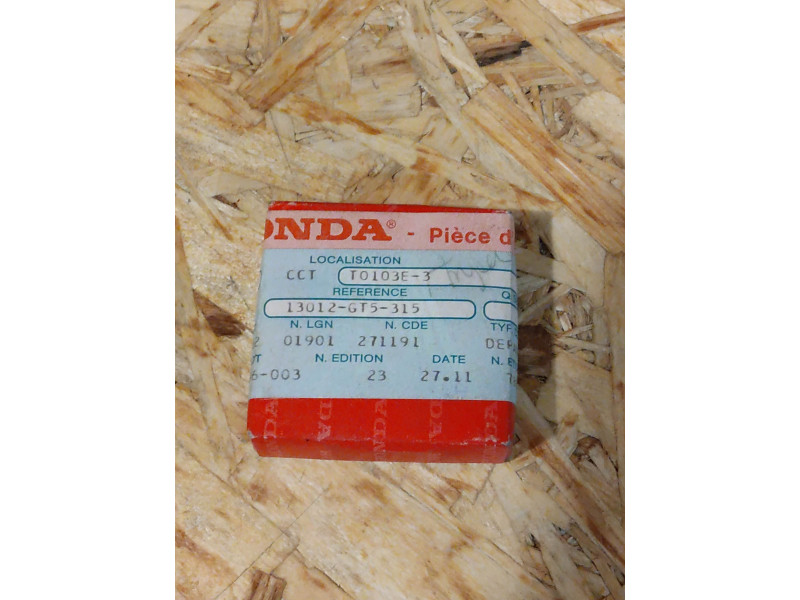 Jeu de segments cote 0.25 Honda 13012-GT5-315