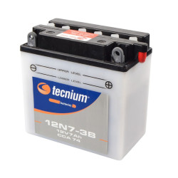 Batterie Tecnium avec acide 12N7-3B 12V 7Ah (137x76x135mm)