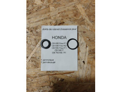 Kit joints robinet essence Honda CB400 CB500 CB550 CB750 - 2 pièces
