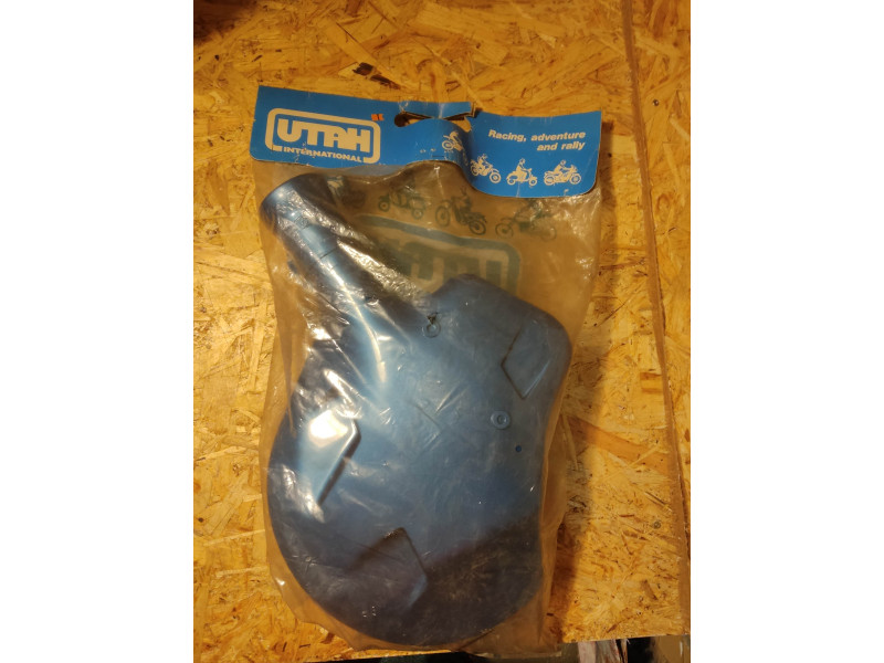 Cache disque frein avant fourreau Honda XL600V bleu