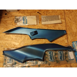 Kit prolongateur caches latéraux arrière Honda XL600V bleu