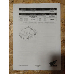 Top Case 45L Honda Varadero 125 & 1000 Occasion