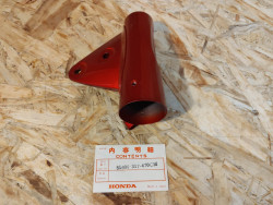 Patte de phare coté G candy ruby red pour 350k2 Honda 51606-317-670CM