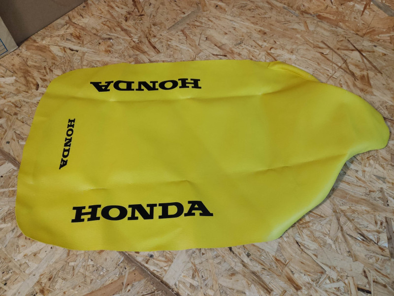 Housse de selle jaune Honda MTX50 MTX50R – Adaptable