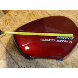 Couvercle sacoche gauche Honda Deauville bordeaux 81330-MEW-D40ZD