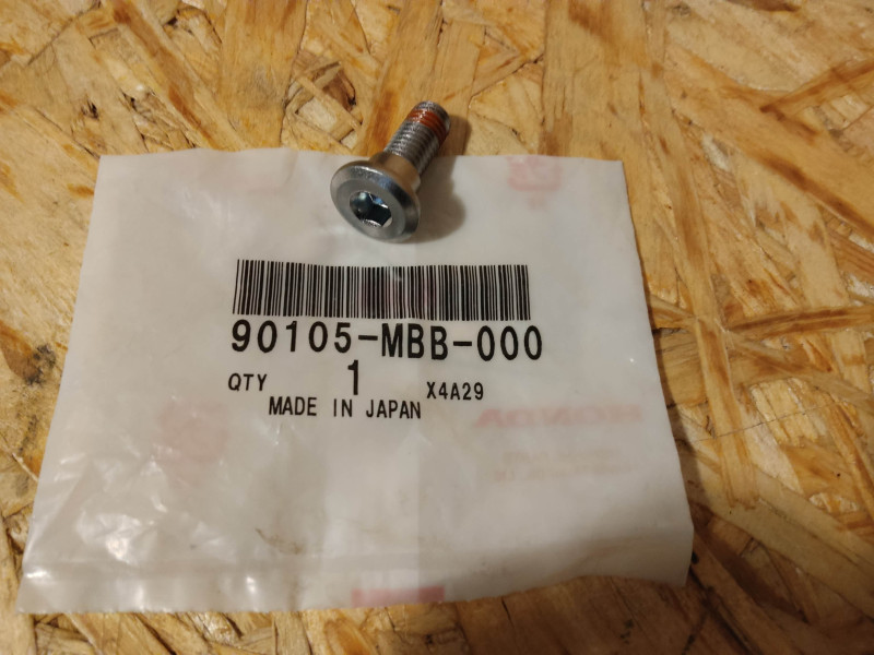 Vis Disque Frein AR Honda 8x24 - Réf. 90105-MBB-000