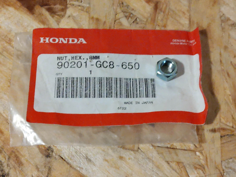 Écrou M8 Honda 90201-GC8-650 | Pièce de fixation