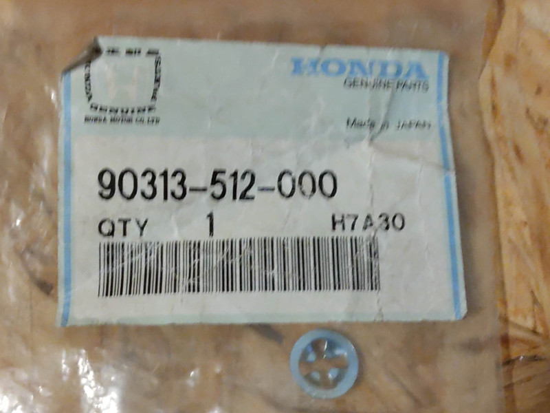 Agrafe Logo D3mm Honda 90313-512-000 | Fixation Emblème