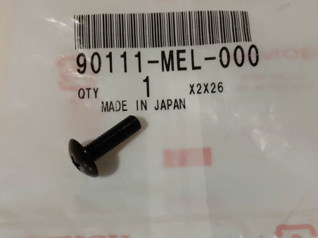 Vis M5x18 Tête Bombée Noire Honda 90111MEL000