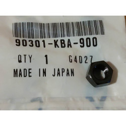 Écrou M8 Filetage Gauche Noir Honda 90301-KBA-900