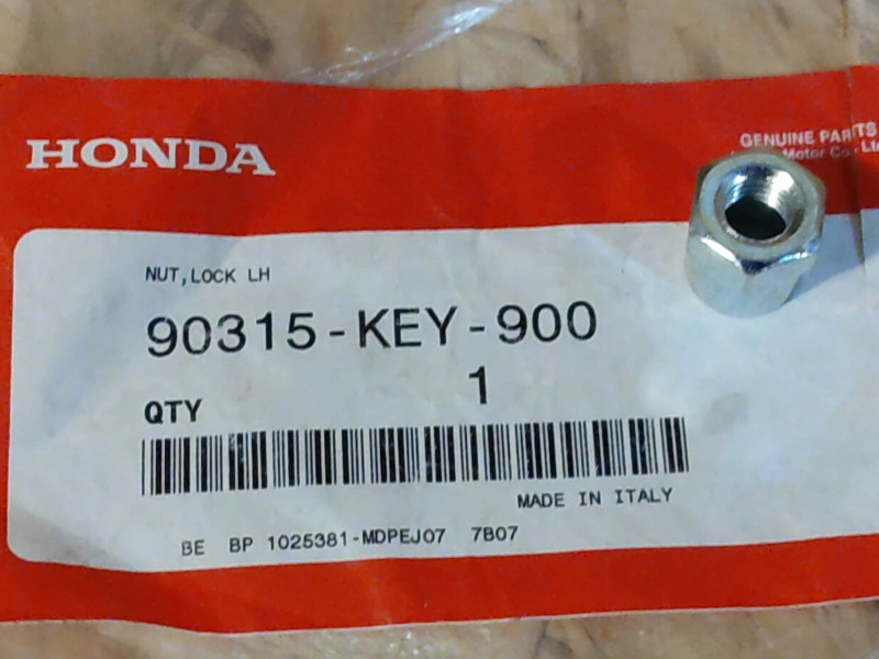 Écrou Spécial Honda 90315-KEY-900 | Pièce de Fixation