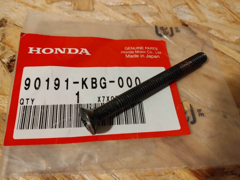 Vis tête fraisée cruciforme M6x65 Honda 90191-KBG-000
