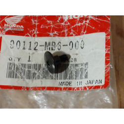 Vis épaulée HM4 tête large noire Honda 90112-MB6-000