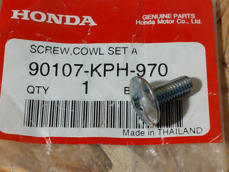 Vis Spéciale M6 Honda 90107-KPH-970 | Pièce Honda