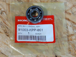 Roulement à billes radial 6201 Honda 91003-KPP-861