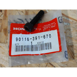 Vis BTR Noir M8x31 Silencieux Honda XLS 125 - 90116-391-670