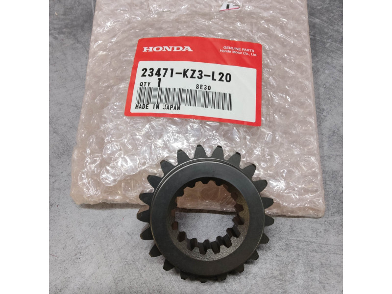 Pignon 4ème Honda CR250R 23471-KZ3-L20 NOS