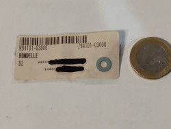 Rondelle plate 3mm honda 94101-03000