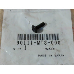 Vis cruciforme noire tête bombée 5x16 Honda 90111-MT3-000