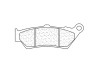 Plaquettes frein Honda métal fritté CL BRAKES 2396XBK5