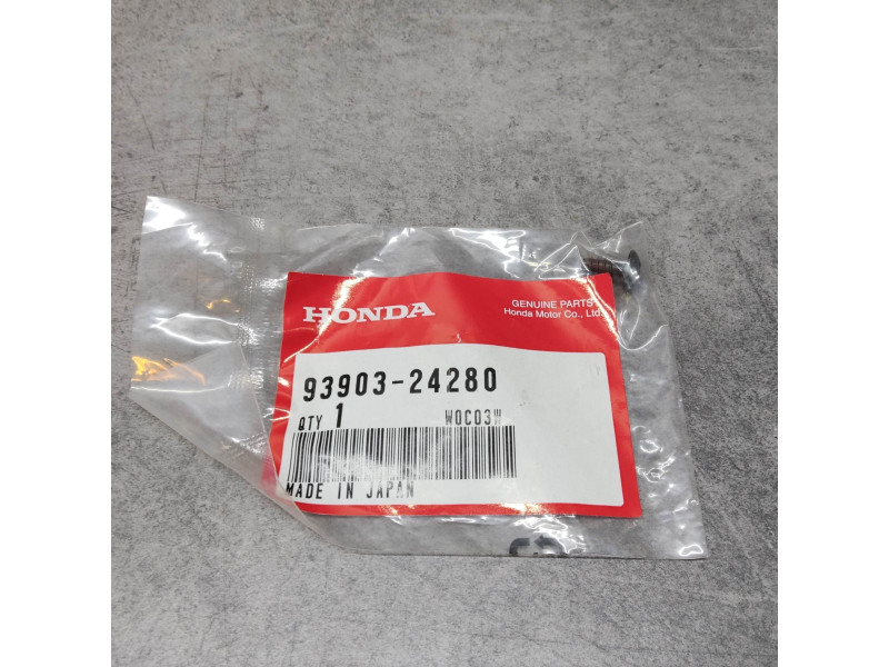 Vis cruciforme noir 4x10 auto taraudeuse Honda 93903-24280