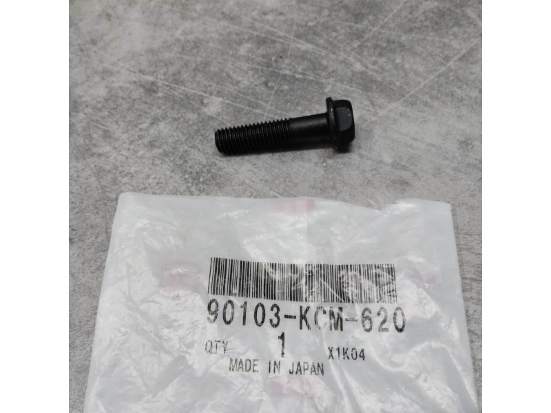 Vis Tête Hexagonale Noir M8x35 Honda 90103-KCM-620