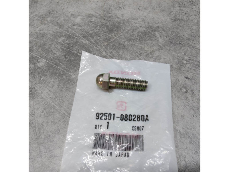 Vis tete hexagonale bombée 8x28 HONDA 92501-080280A