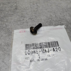 Vis BTR Tête Bombée Noir 6x22 Honda 90085MAJA20