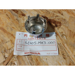 Bouchon chromé vis amortisseur Honda – Réf. 52405-MK3-000