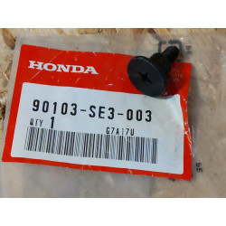 Vis M6 tête plate épaulée noire Honda 90103-SE3-003