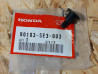 Vis M6 tête plate épaulée noire Honda 90103-SE3-003