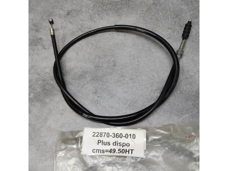 Câble d'embrayage Honda MT125 CR125M 1974-1976 - Réf. 22870-360-010