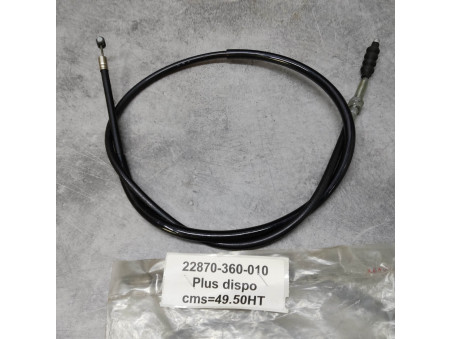 Câble d'embrayage Honda MT125 CR125M 1974-1976 - Réf. 22870-360-010