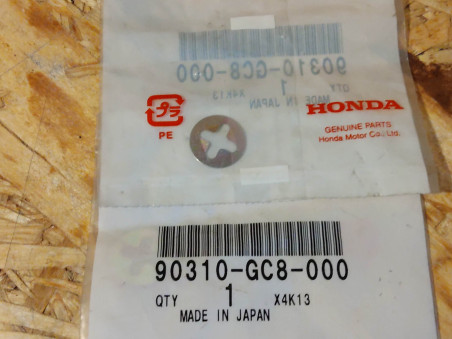 Clip Écrou Rapide 6mm Honda 90310-GC8-000 | Fixation