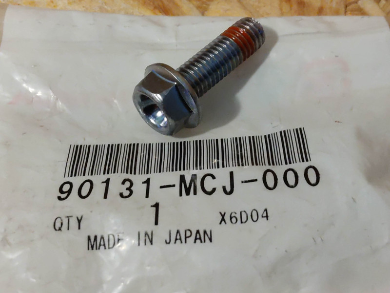 Vis HM8x25 Tête Rondelle Honda 90131-MCJ-000 | Étrier Frein